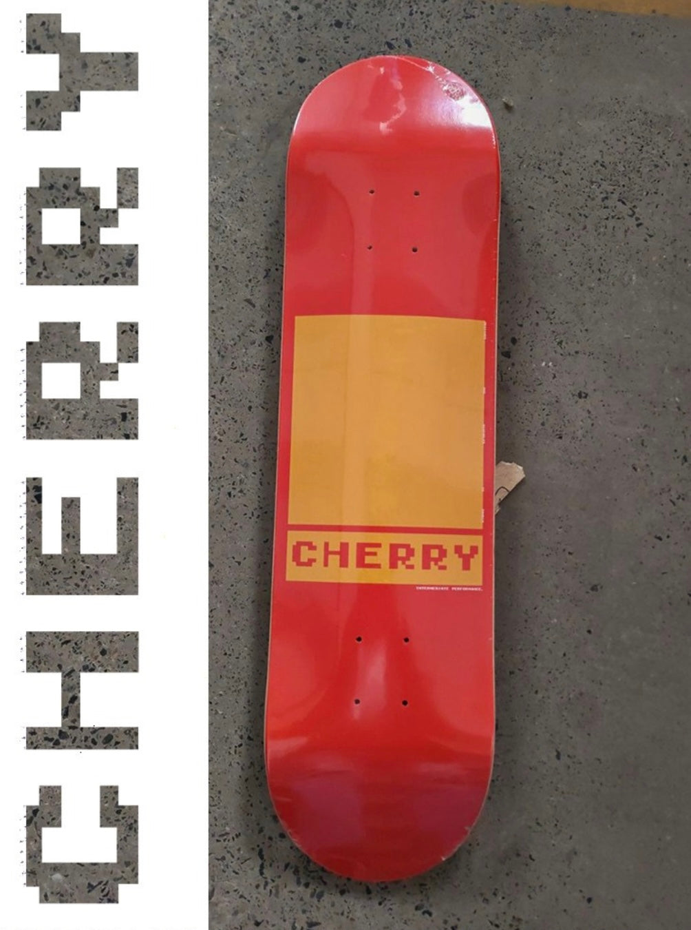 CHERRY “BOX LOGO” DECK